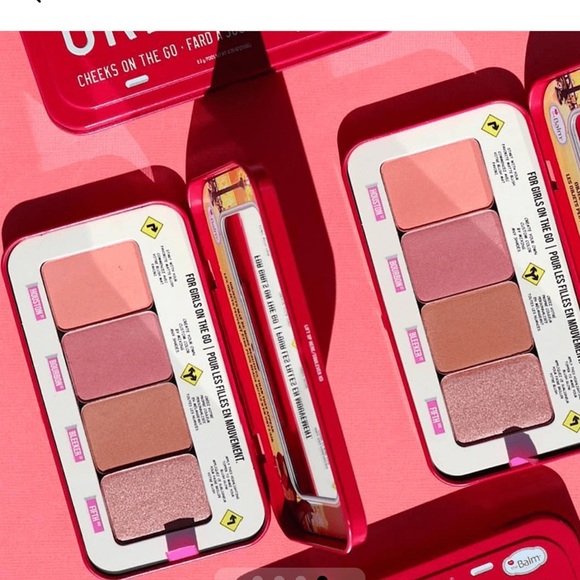 NIB: TheBalm Auto Balm GRL PWDR Cheeks On The Go Blush Pallet - Picture 2 of 8